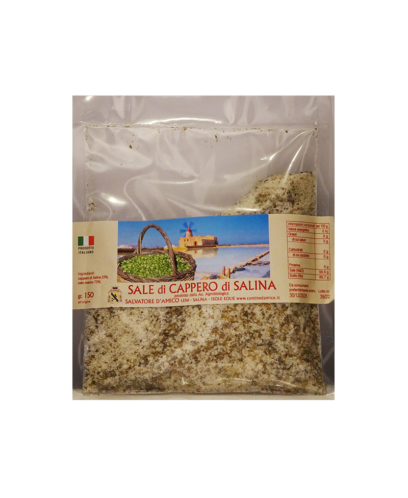 SALE DI TRAPANI AL CAPPERO DI SALINA
