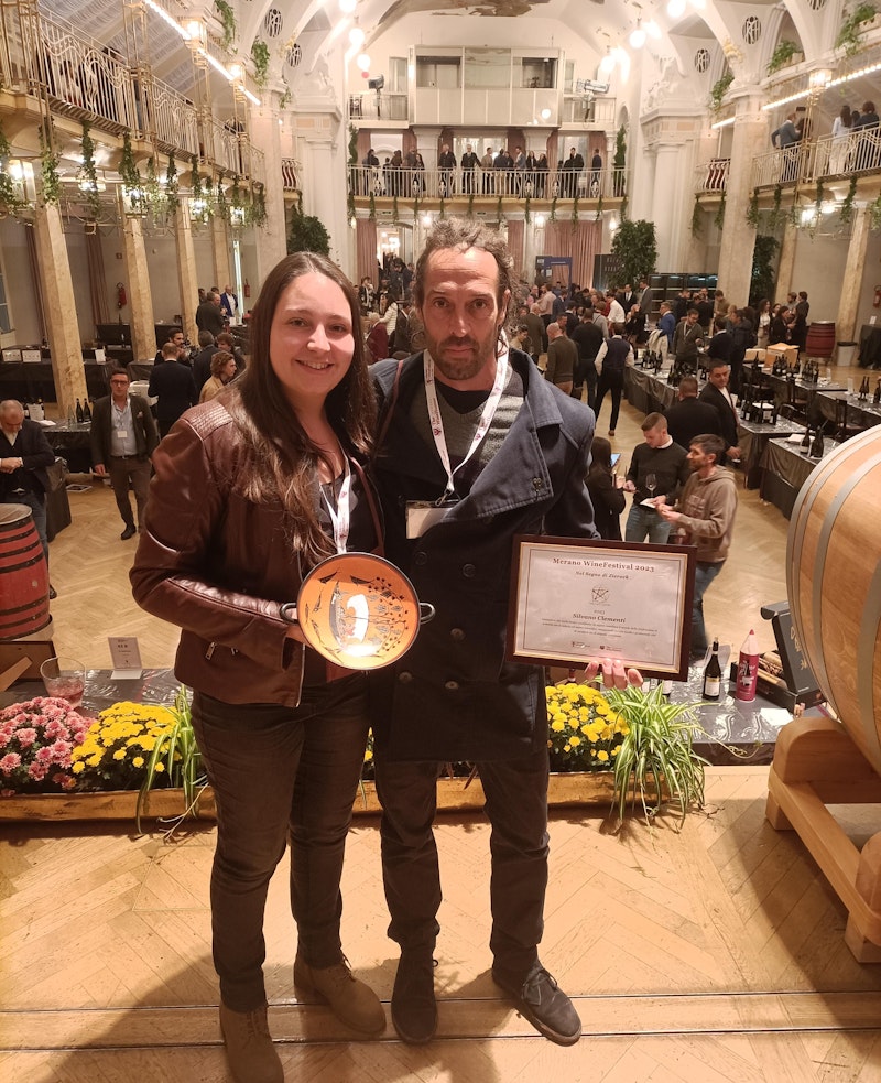 Silvano Clementi premiato al Merano Wine Festival