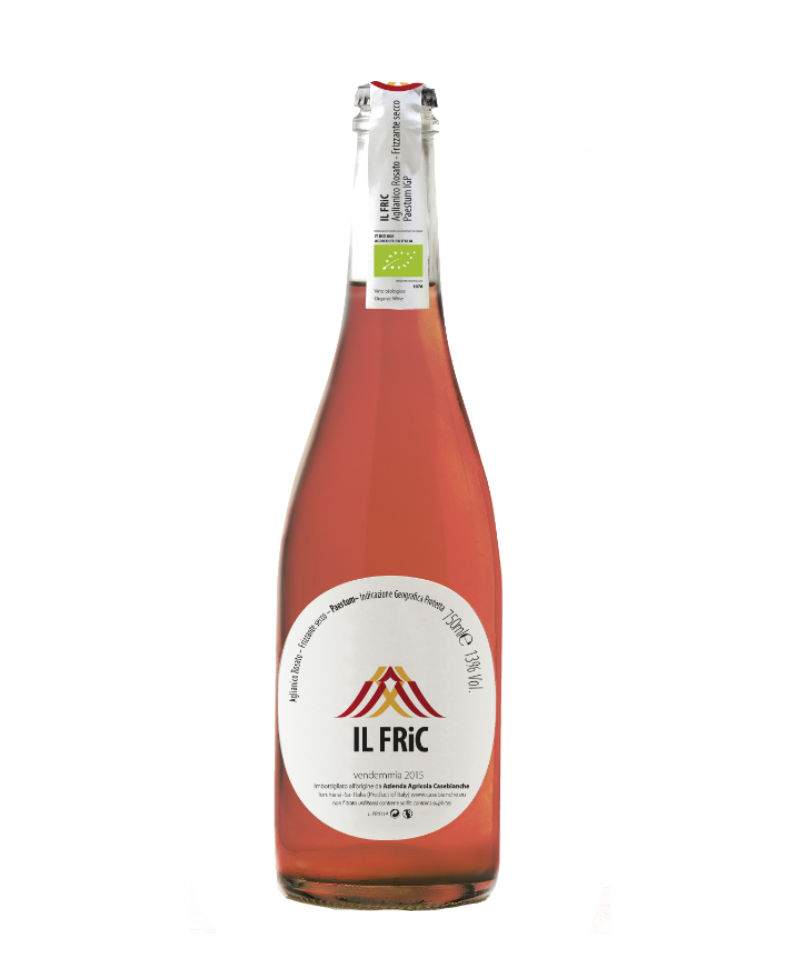 AGLIANICO ROSATO PAESTUM Il Fric Frizzante Sui Lieviti M.F. BIO*