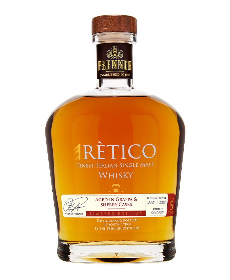 GIFT (0,700) eRETICO 5yo Grappa & Sherry Casks