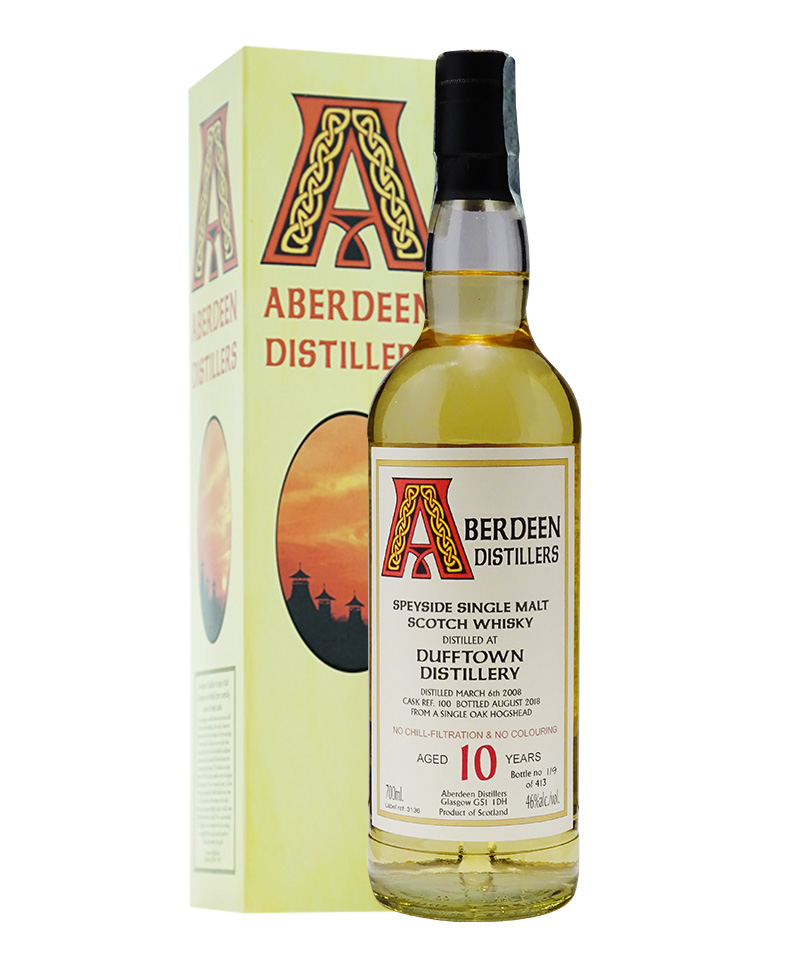 Single Malt DUFFTOWN 2008 10 YO Cask 100  Astucciato