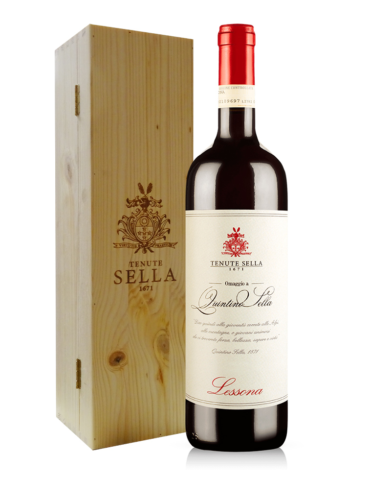 LESSONA Omaggio a Quintino SellaCassa Legno