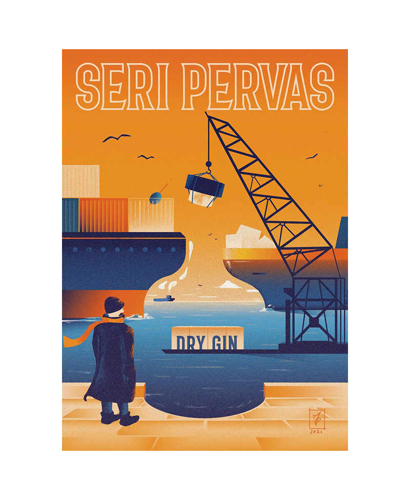 POSTER NUMERO 1 - NAVI AL PORTO