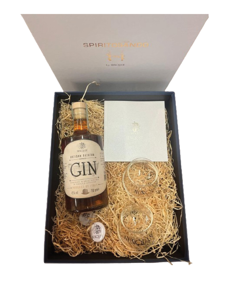 GIFT CONFEZIONE GIN BATHTUB + 2 BICCHIERI NUNQUAM