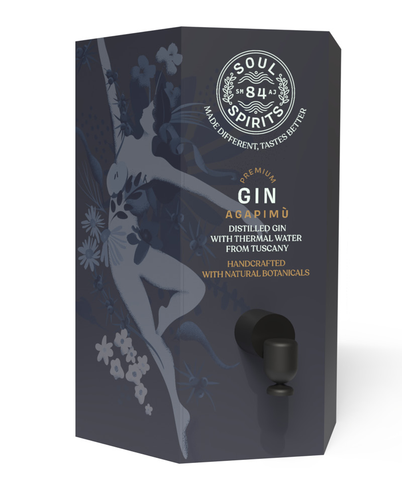 BAG IN BOX GIN AGAPIMU'