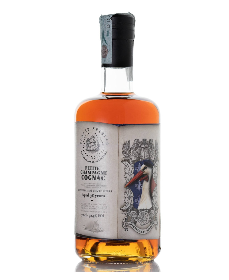 Cognac Petite Champagne Comte Pierre 38 ni Astucciato