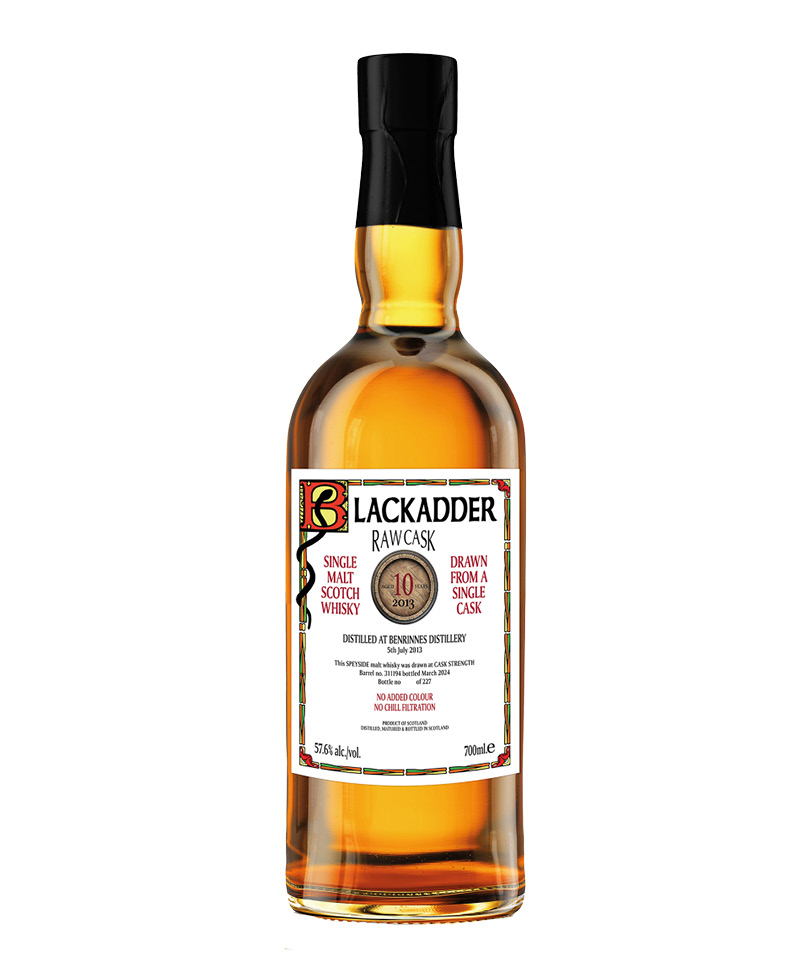 2013 RAW CASK BENRINNES 10 yo Bourbon Barrel