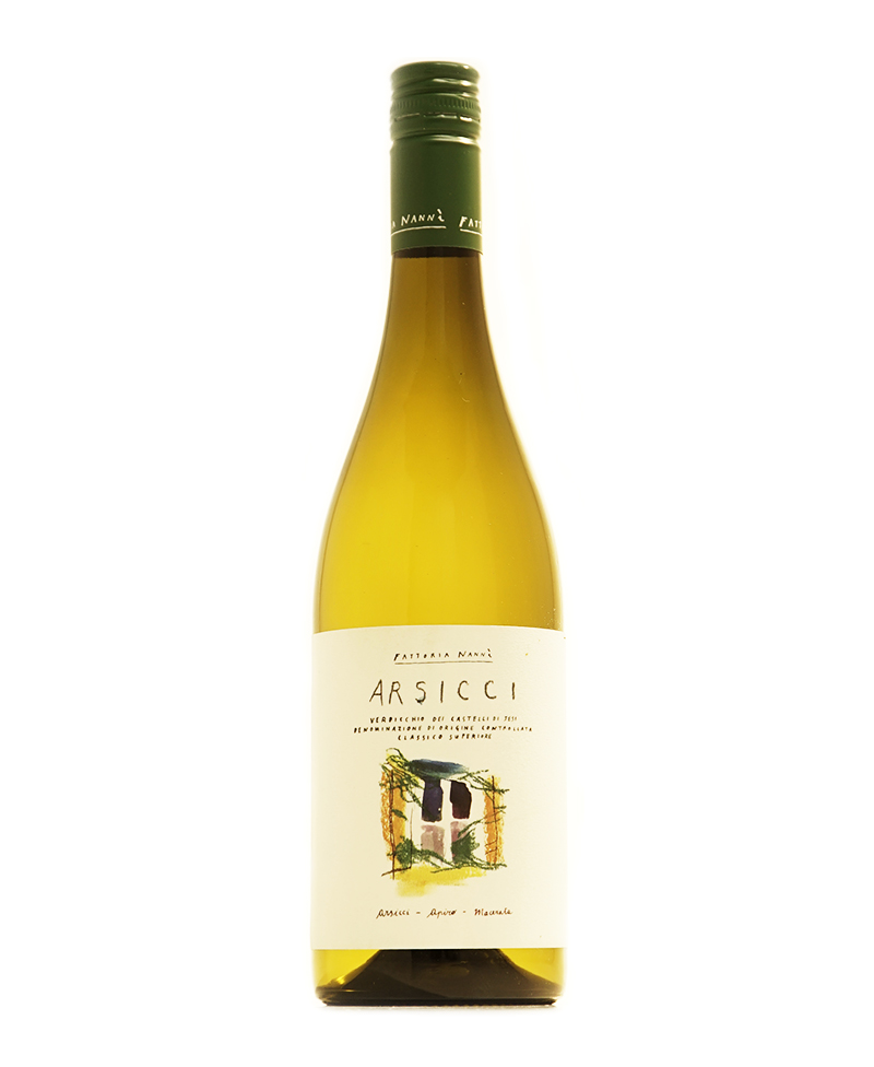 Arsicci VERDICCHIO DEI CASTELLI DI JESI CLASSICO SUPERIORE Tappo Vite BIO*