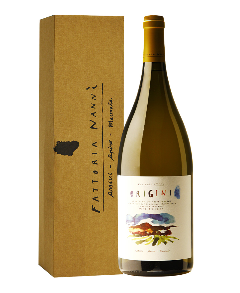 Origini VERDICCHIO DEI CASTELLI DI JESI CLAS. RIS. BIO* Astucciato