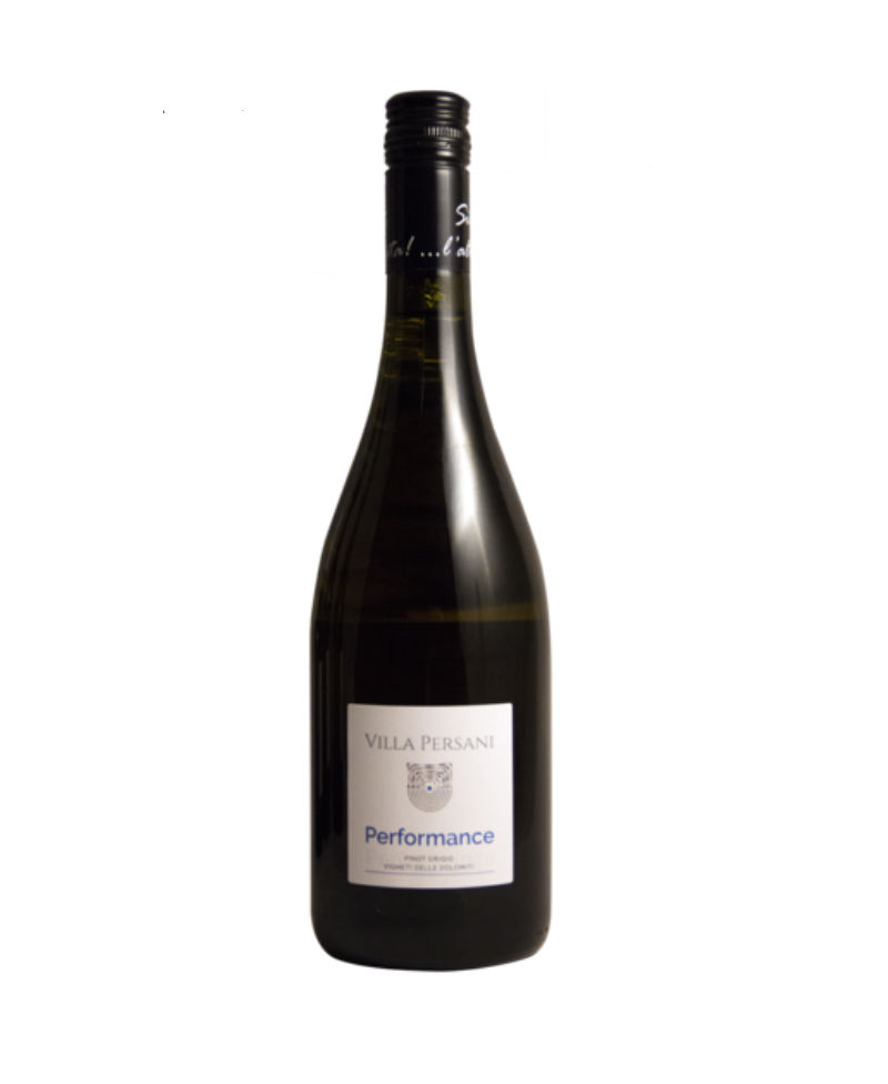 PINOT GRIGIO Performance in botti d'acaciaTappo Vite