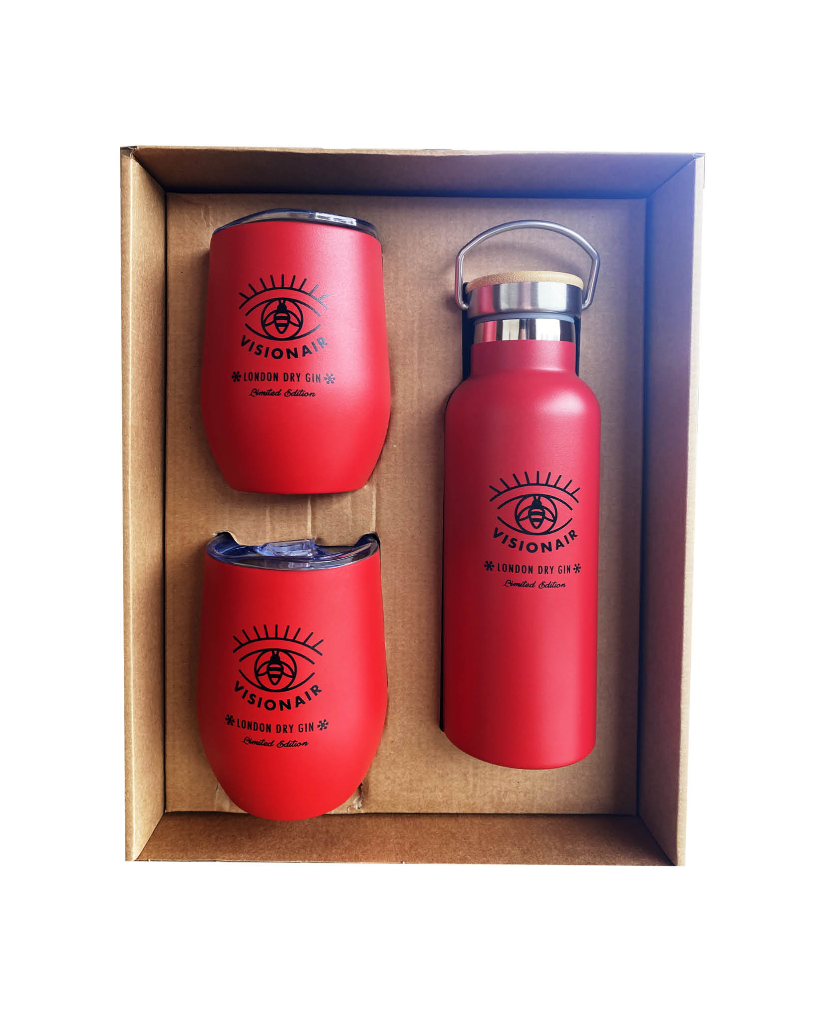 GIFT XMAS EDITION 1 BOTTIGLIA + 2 BICCHIERI TERMICCI