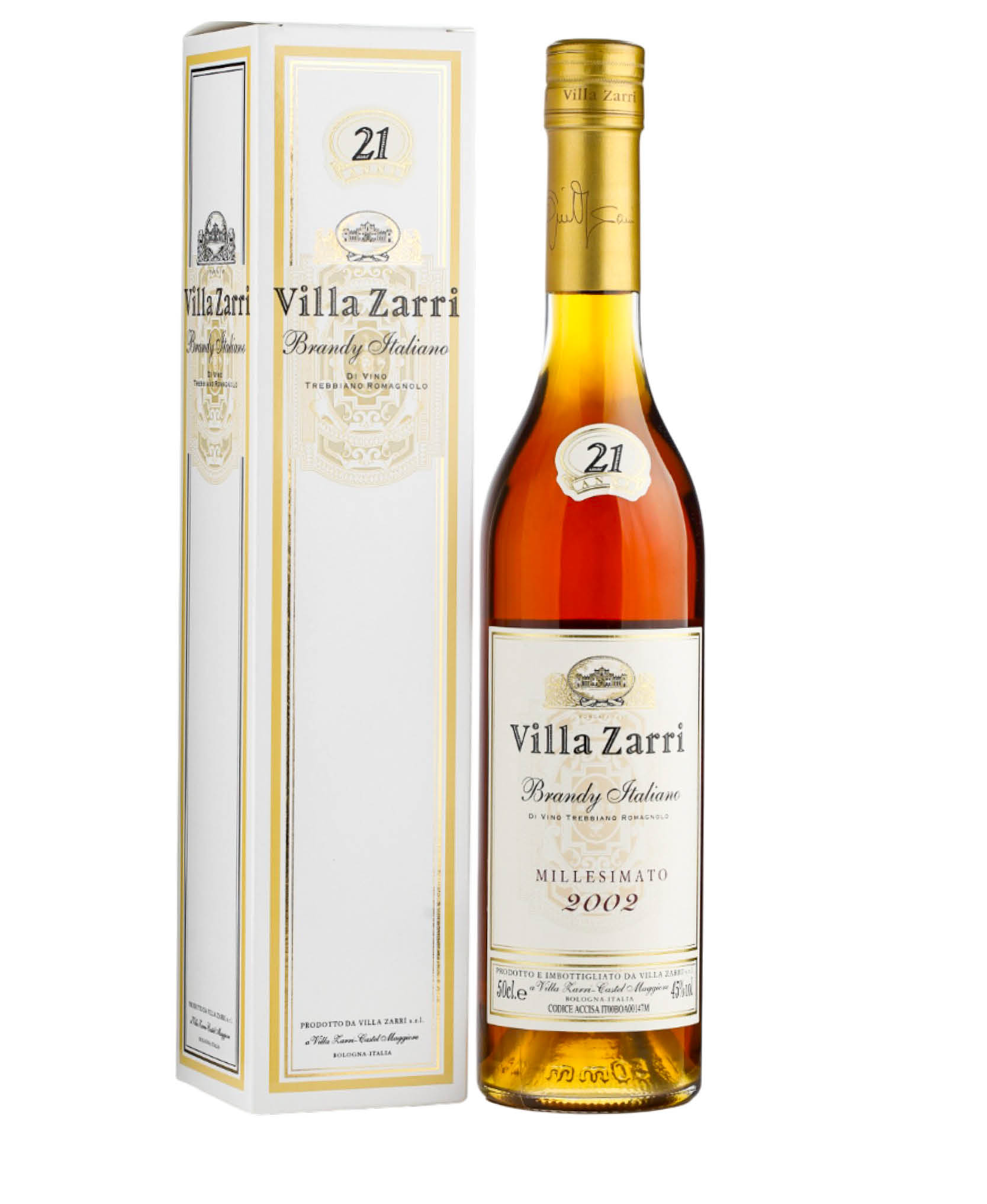 BRANDY 21 ANNI Astucciato