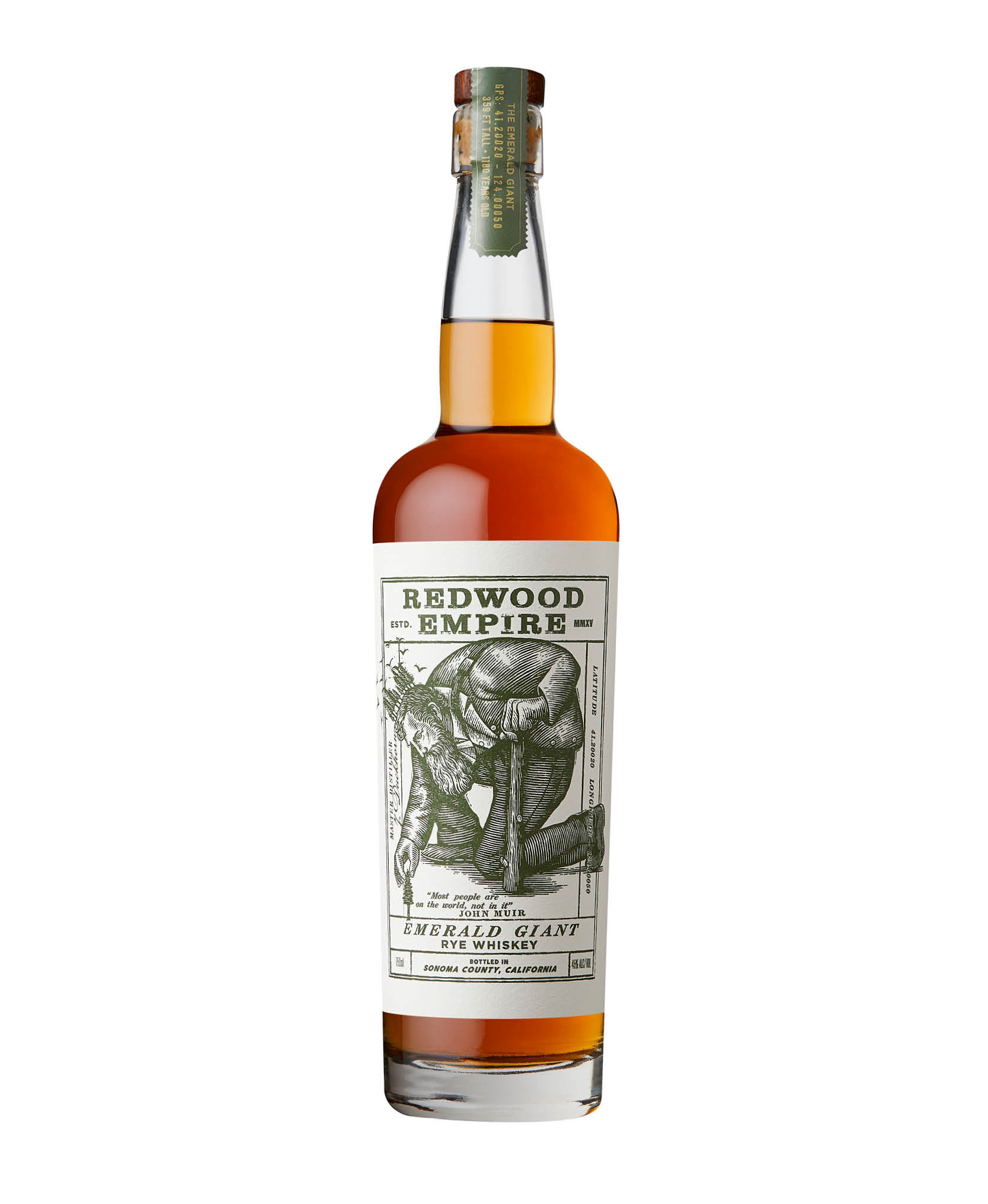 EMERALD GIANT RYE WHISKEY