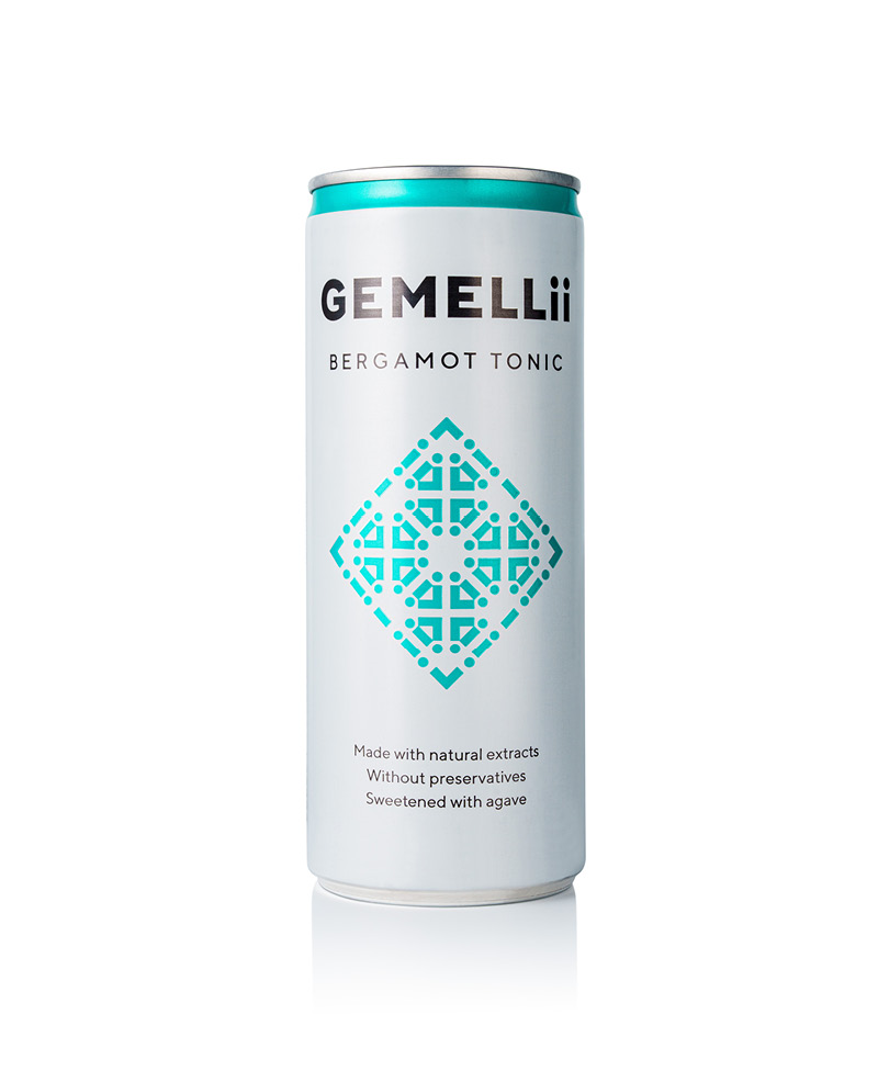 BERGAMOT TONIC Lattina in confezione da 24\Gemellii