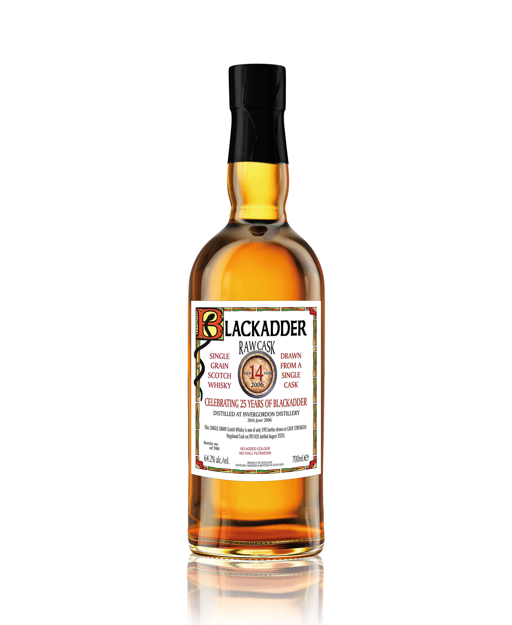 RAW CASK INVERGORDON SINGLE GRAIN 14YO Cask No: 901435