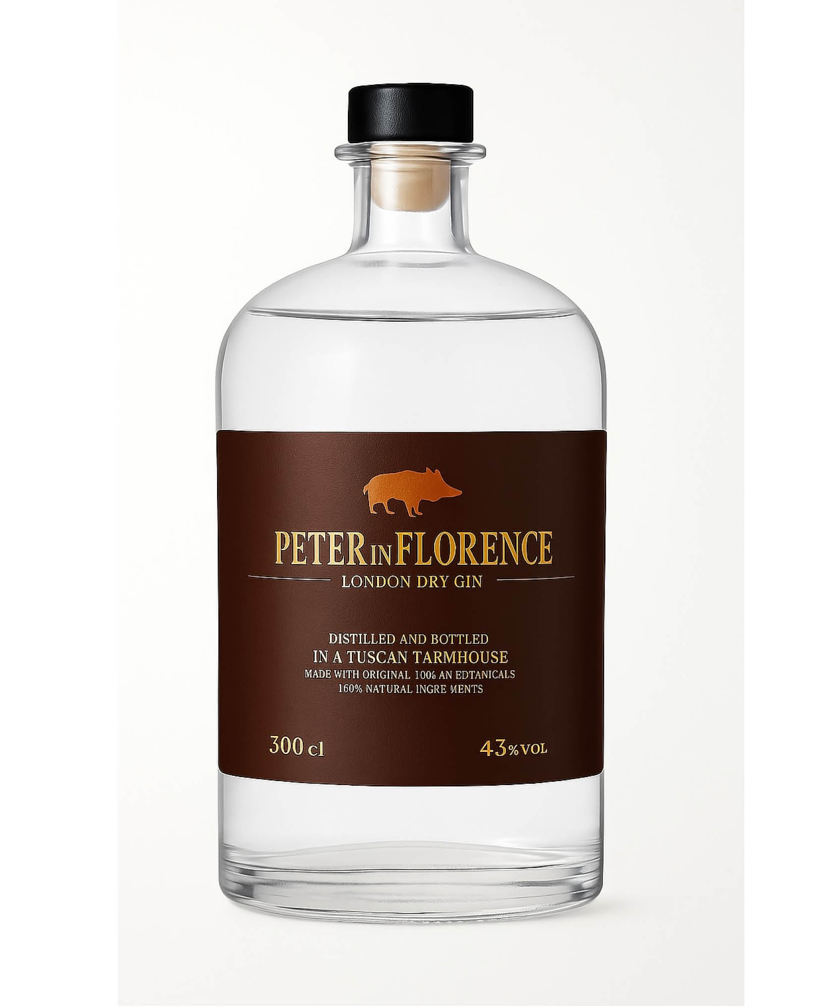 BOTTIGLIA VUOTA REFILL LONDON DRY GIN Botanicals