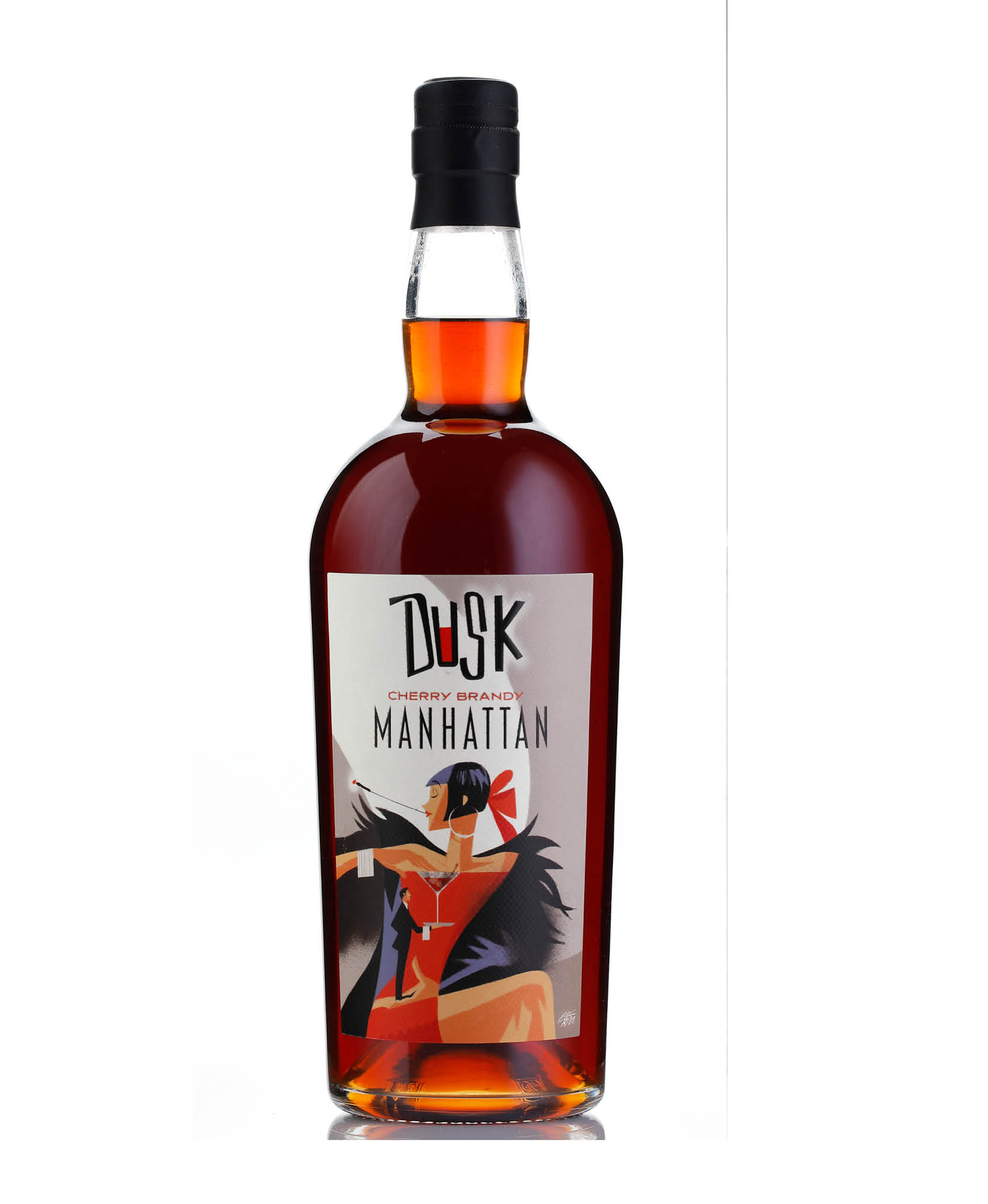 CHERRY BRANDY MANHATTAN