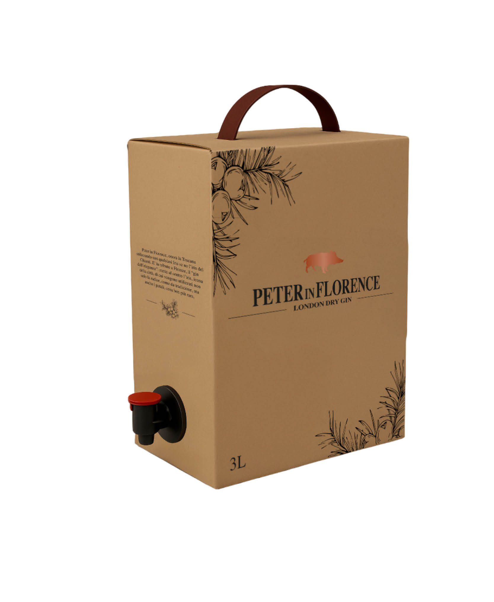 BAG IN BOX LONDON DRY GIN Botanicals