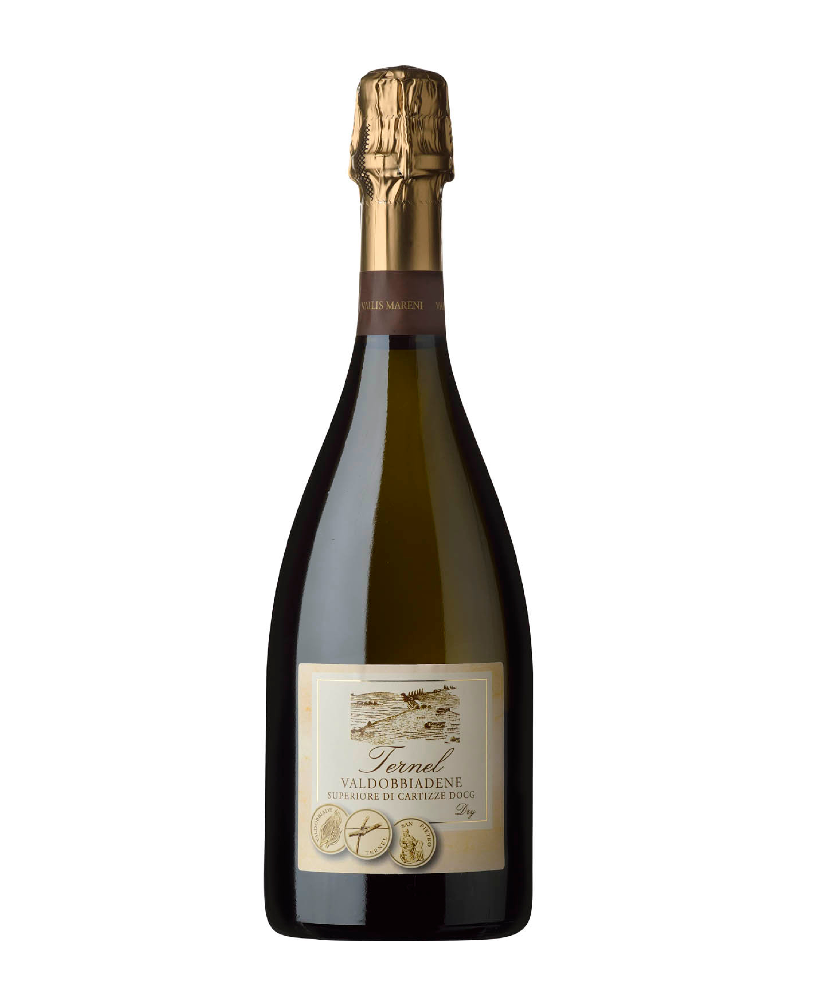 CARTIZZE DRY PROSECCO SUPERIORE CONEGLIANO E VALDOBBIADENE Ternel Selezione M.M.