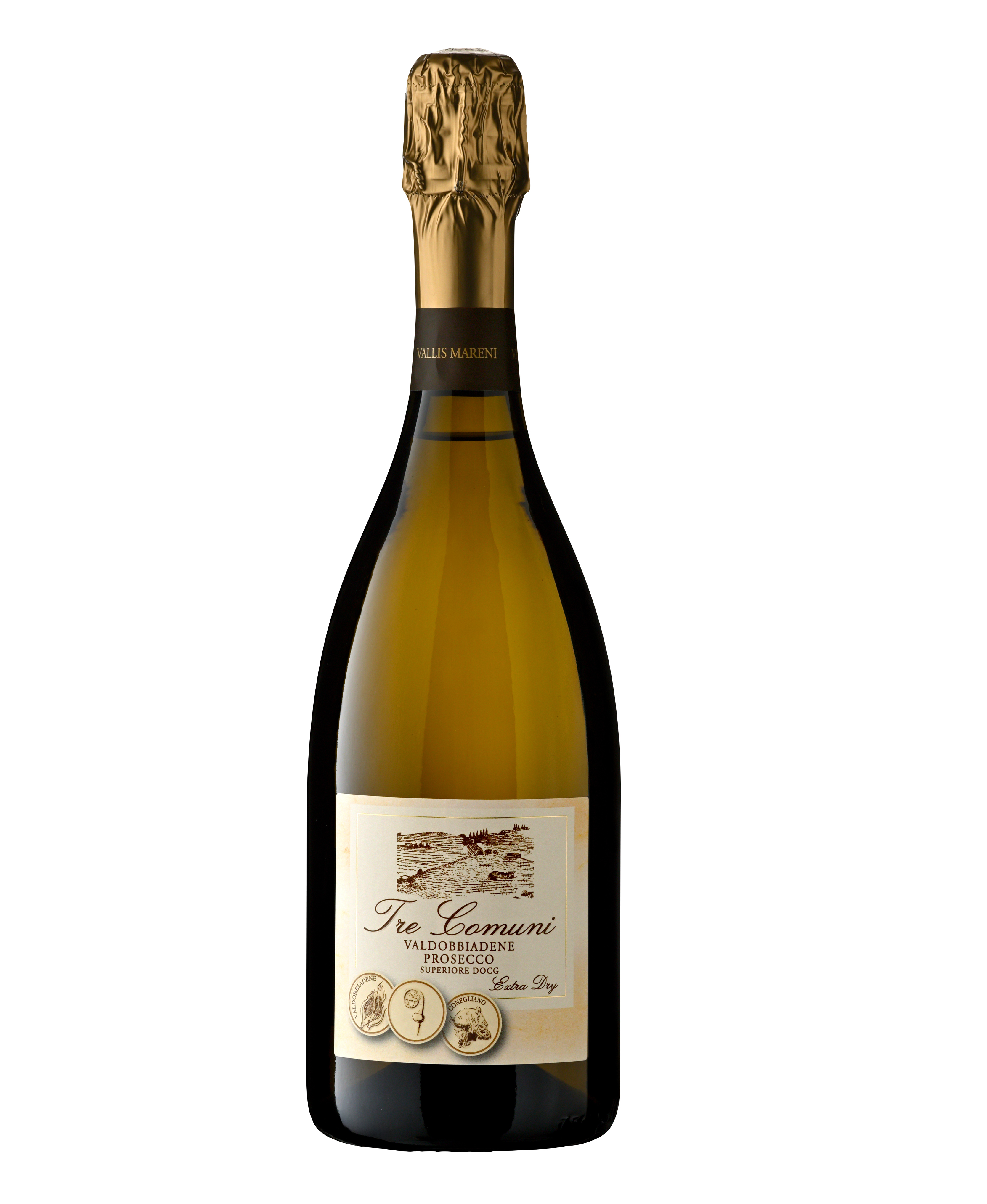 Tre Comuni Selezione PROSECCO EXTRA DRY CONEGLIANO E VALDOBBIADENE M.M.