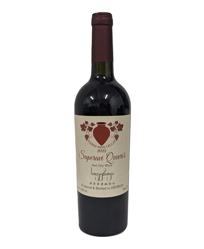 SAPERAVI QVEVRI DRY RED WINE