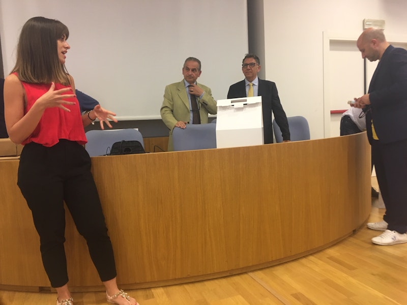 Conferenza stampa di premiazione