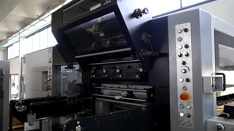Print and cutting machine
