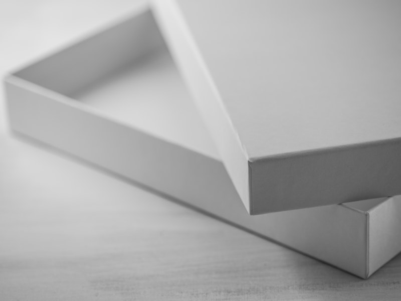 Classic luxury box Inside detail