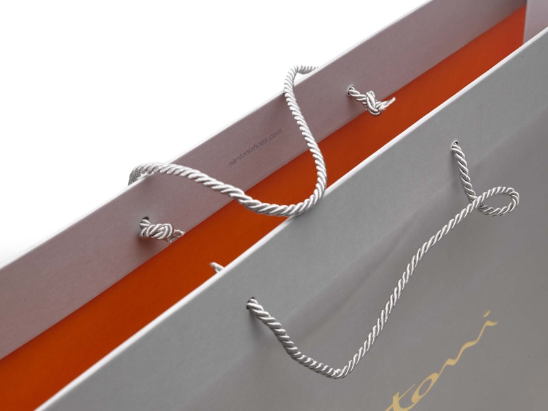 Colpo d'occhio shopping bag Dettaglio chiusura shopping bag