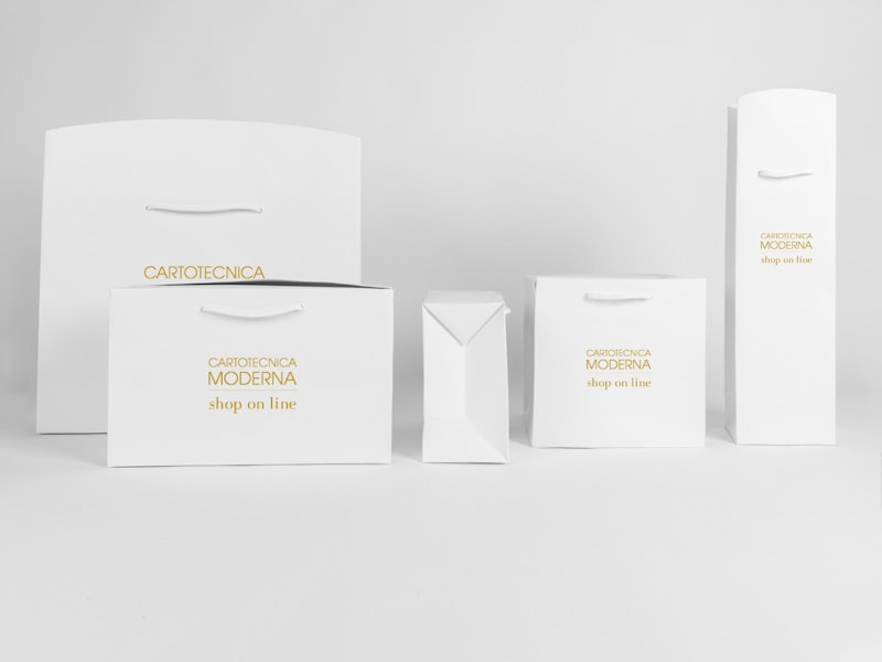 Shopping bag formato bauletto Shopping bag formato bauletto