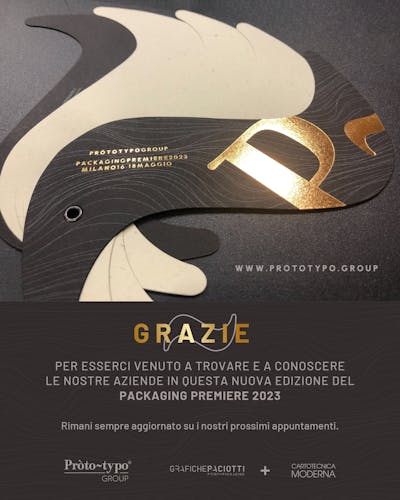 Packaging Première & PCD Milan è sempre una piacevole occasione per rincontrare storici clienti e fornitori, nonché conoscere nuove persone e realtà con cui confrontarsi e condividere le nostre idee per il futuro.
