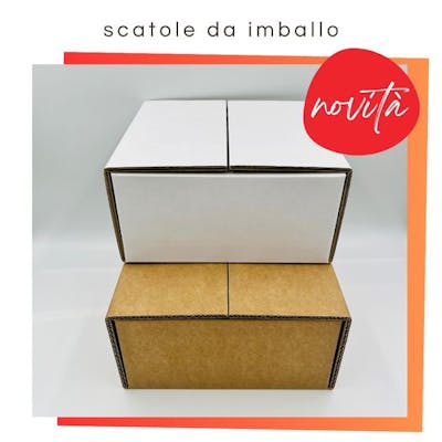 Perfette per spedizioni di ogni genere, ma ideali per racchiudere le nostre scatole abbattibili Lusso, in quanto studiate ad esatta misura per contenerle.