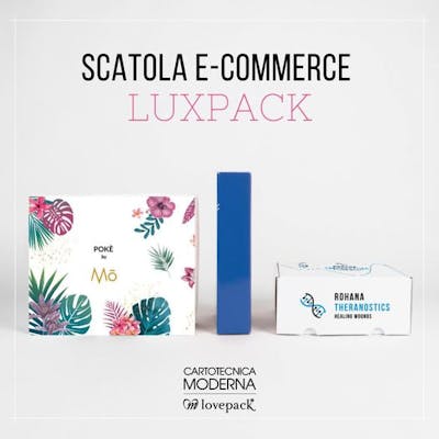 Disponibile in molte misure diverse (alcune si prestano perfettamente alla spedizione di vini) ed in due colori: bianco ed avana. Viene personalizzata con stampa offset fino a 4 colori, sull'intera superficie.