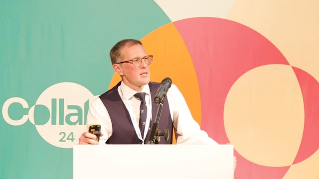 crowd, person, microphone, glasses, adult, male