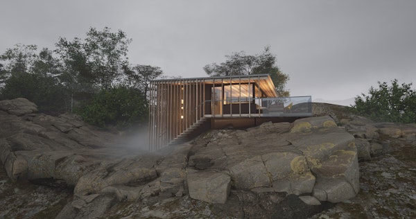 Hummerbakken, Stavern