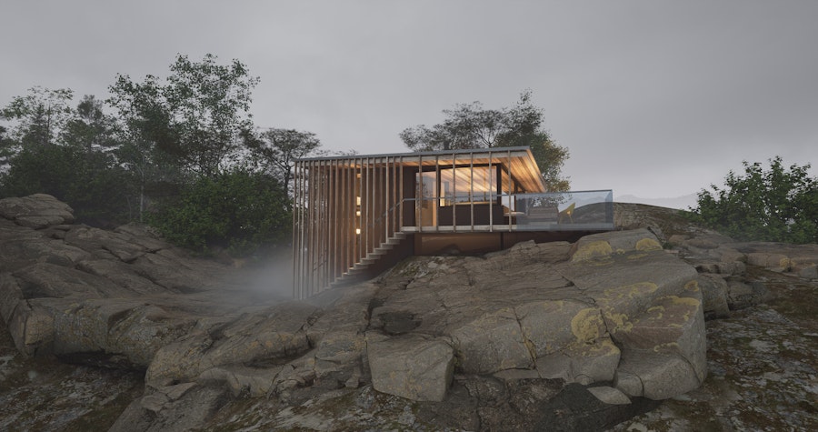 Hummerbakken, Stavern