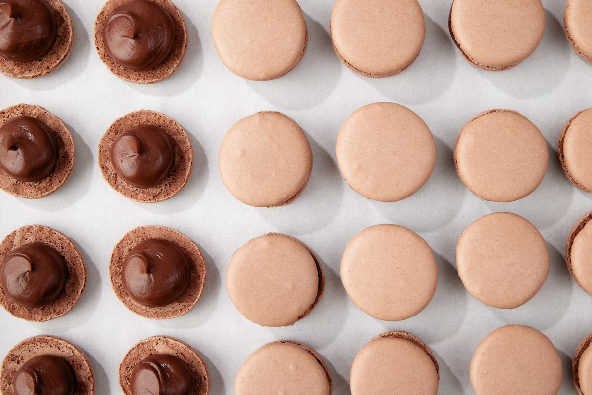 Old Fashioned Whiskey Macarons — Guittard