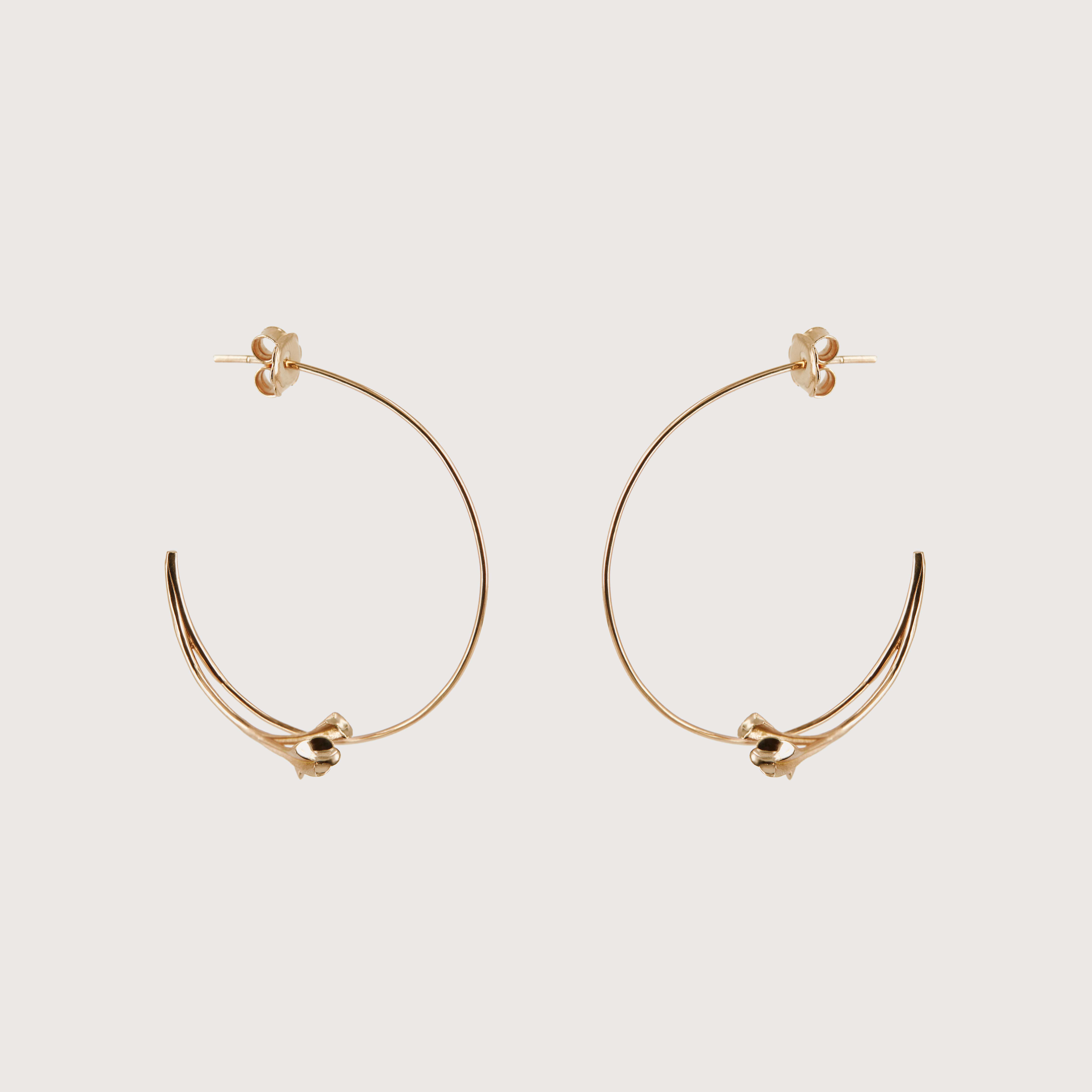 Blossom Hoops