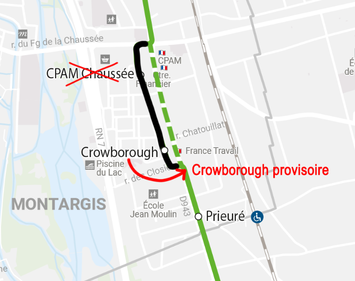 IV ligne 3 rue de Crowborough