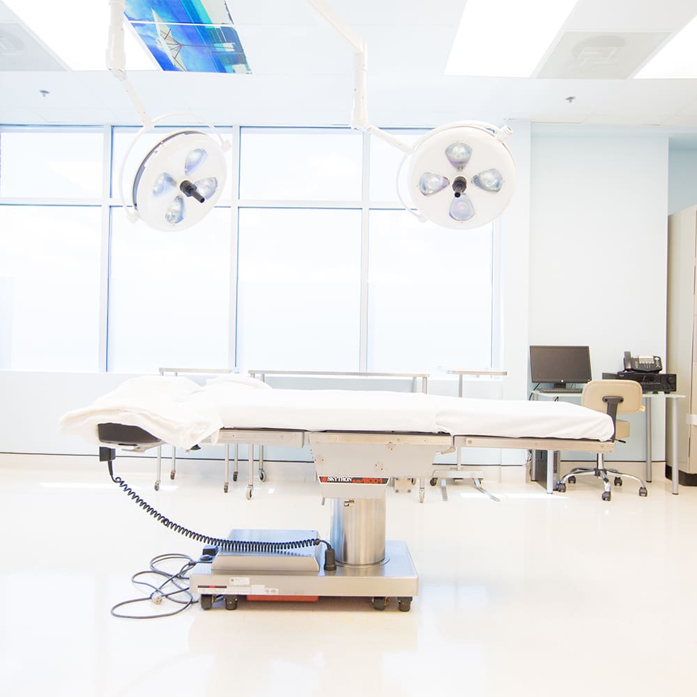 examination table