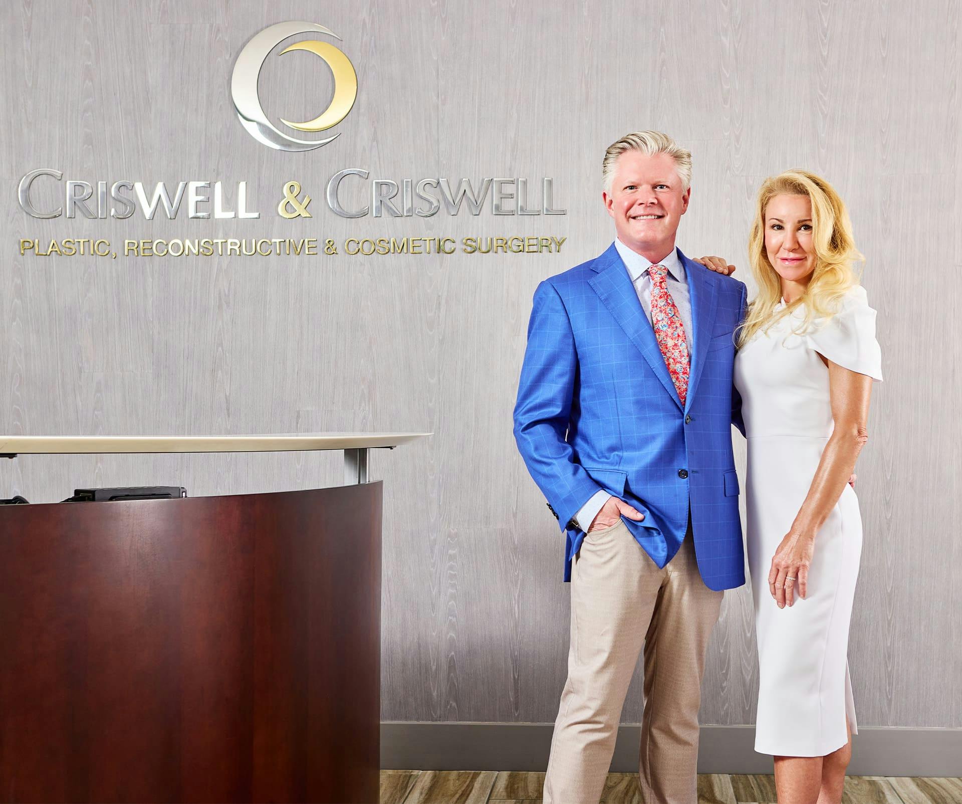 Bryan and Kara Criswell standing together
