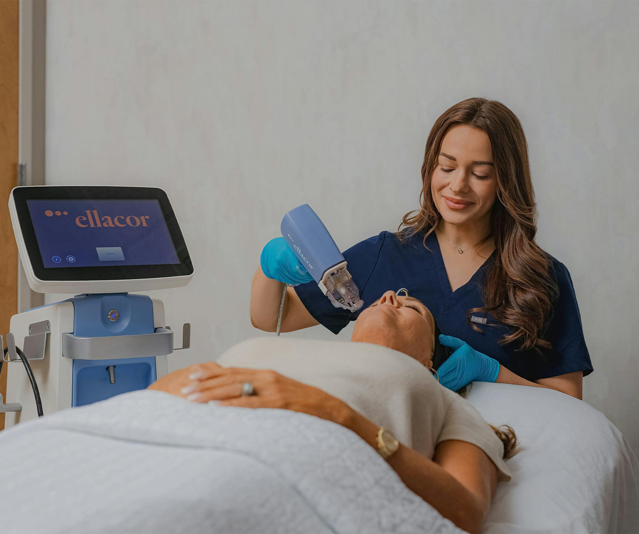 patient receiving Ellacor procedure