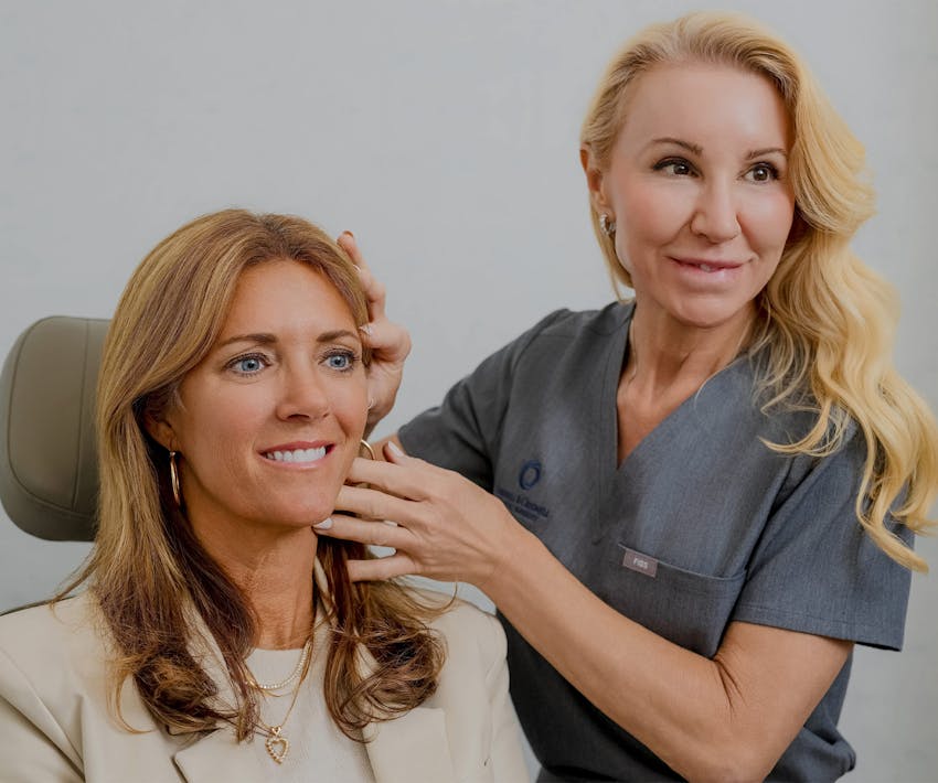 doctor with patient