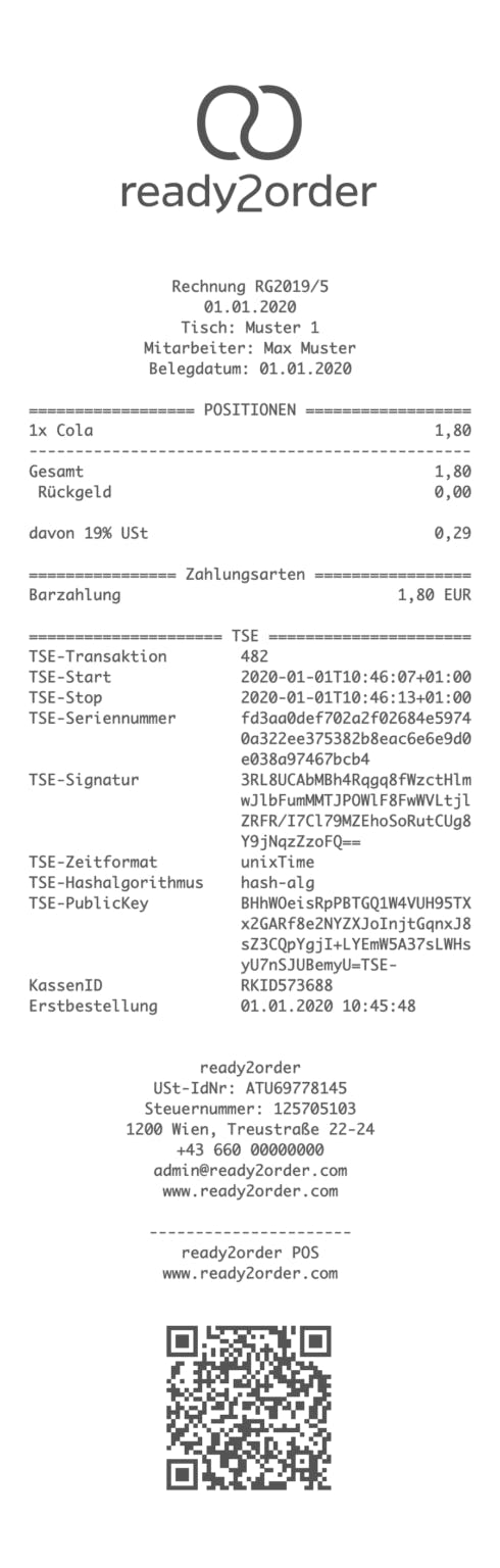 Kassenbon Das Muss Er Enthalten Beispiel Ready2order