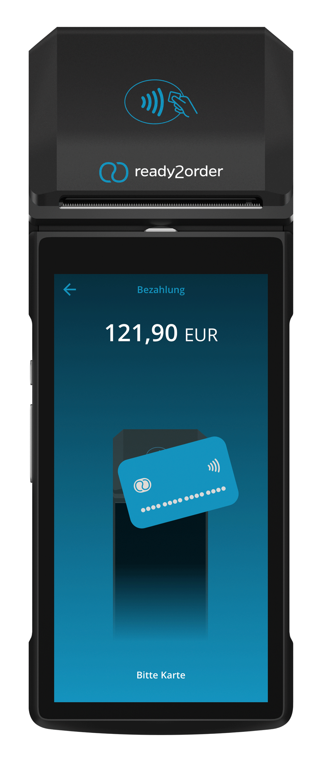 Kartenlesegerät kontaktlose Zahlung mit readyGo 