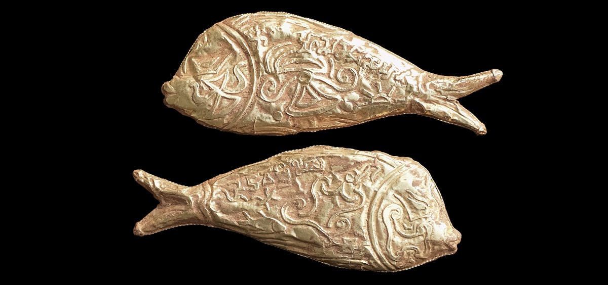 Balinesische Goldmünzen aus dem 3.-9. Jahrhundert