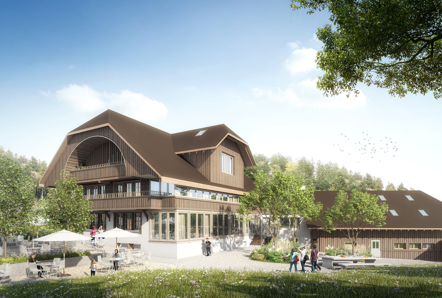 Der Appenberg wird nachhaltig umgebaut. Schönes bleibt und vieles wird optimiert. Gebucht kann aber schon jetzt.