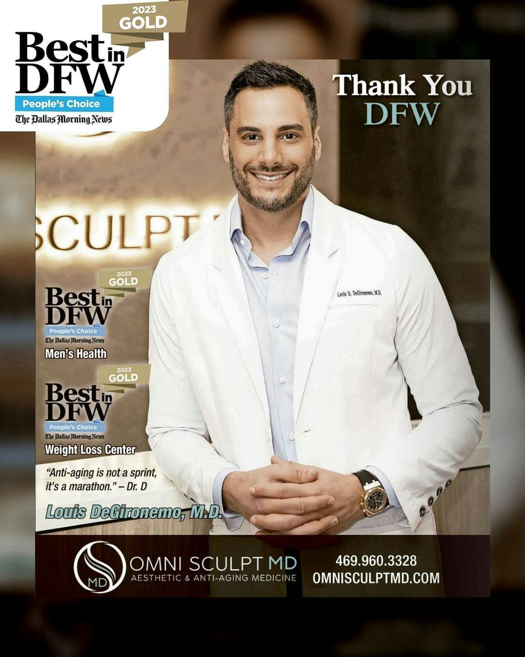 Best in DFW People's Choice Gold Awards 2023