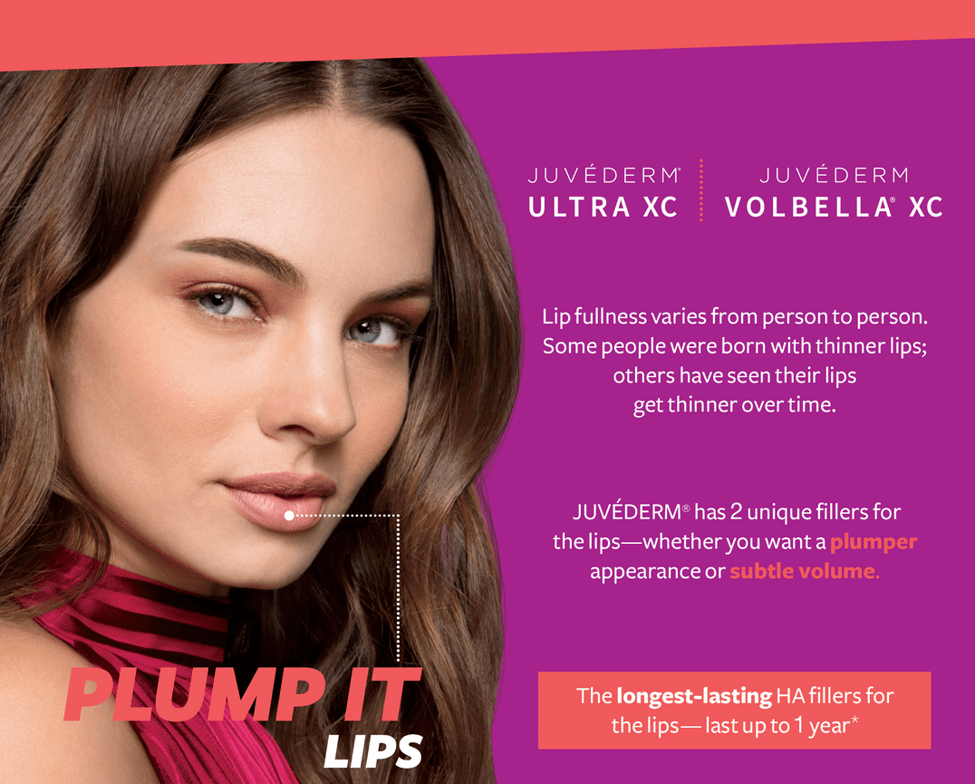 JUV&Eacute;DERM&reg; Ultra Plus/XC & VOLBELLA XC
