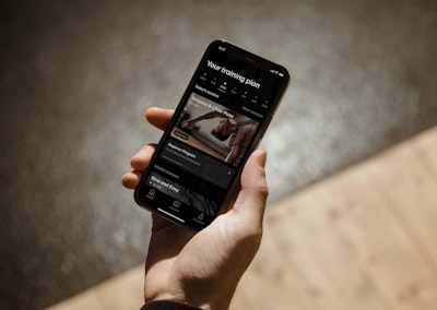 Skill Yoga Training Plan View in Phone Mockup